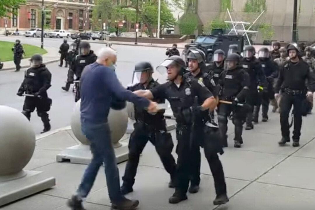 Elderly Buffalo Protester Has Fractured Skull, Cannot Walk: Attorney