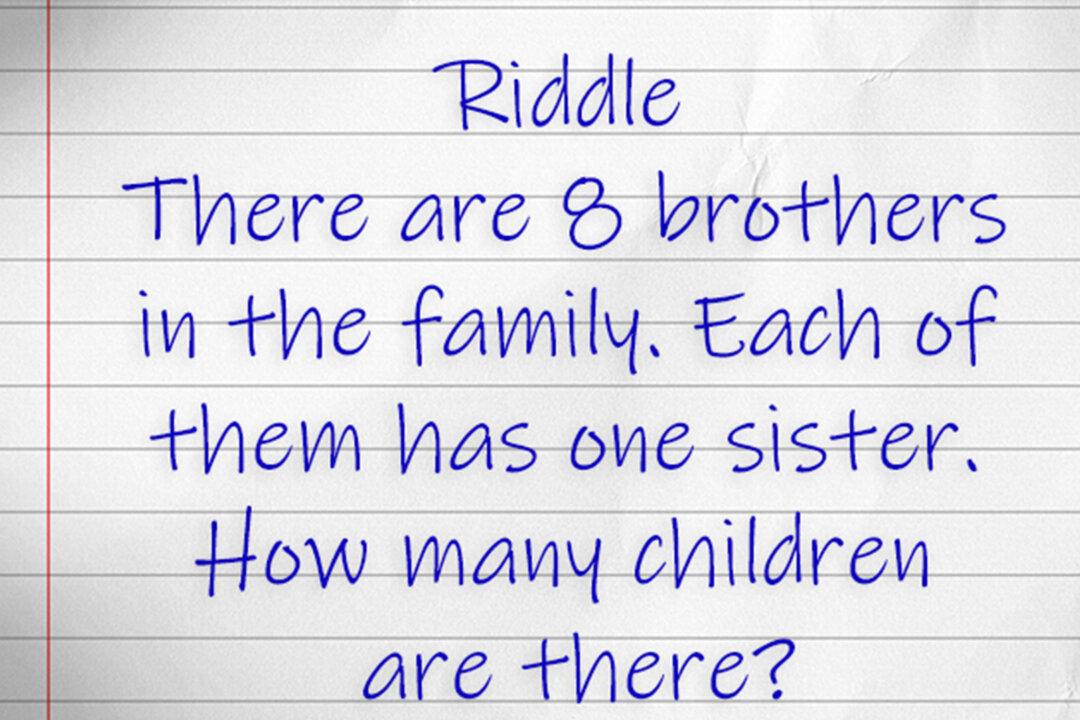 Try Solving This Tricky Sibling Math Puzzle–How Many Children Are There in the Family?