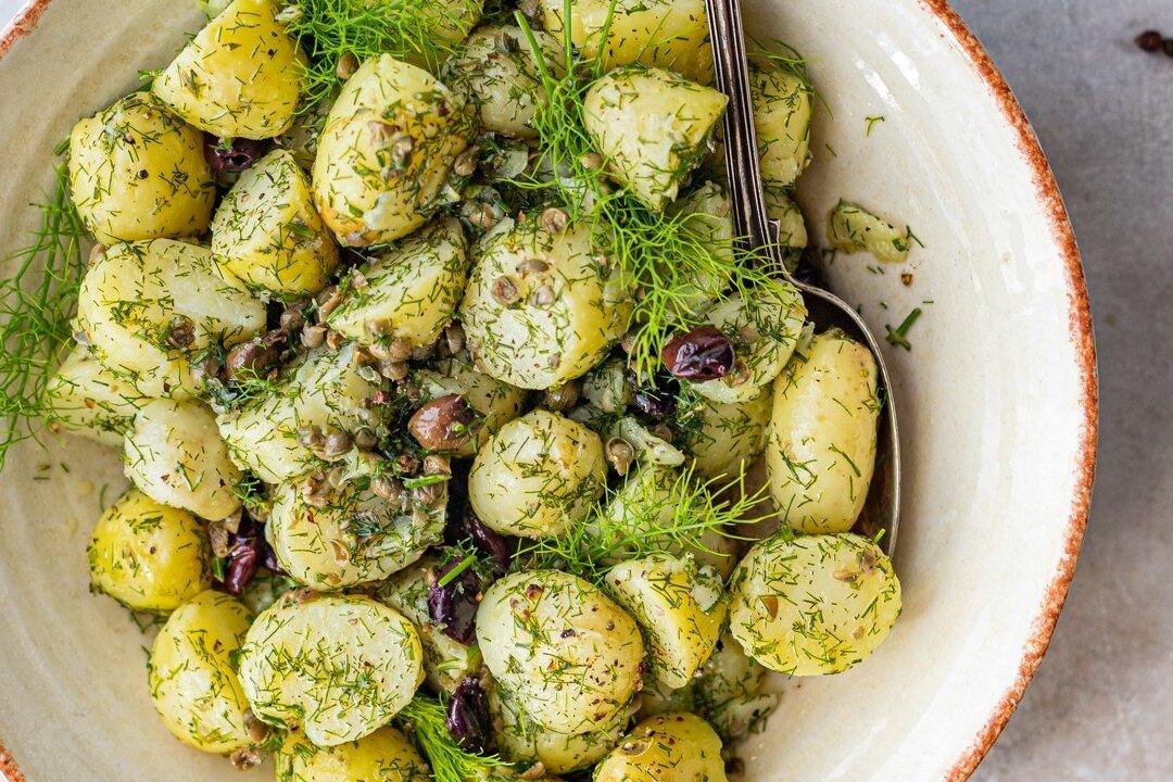 Italian Potato Salad With Wild Fennel, Capers, and Olives