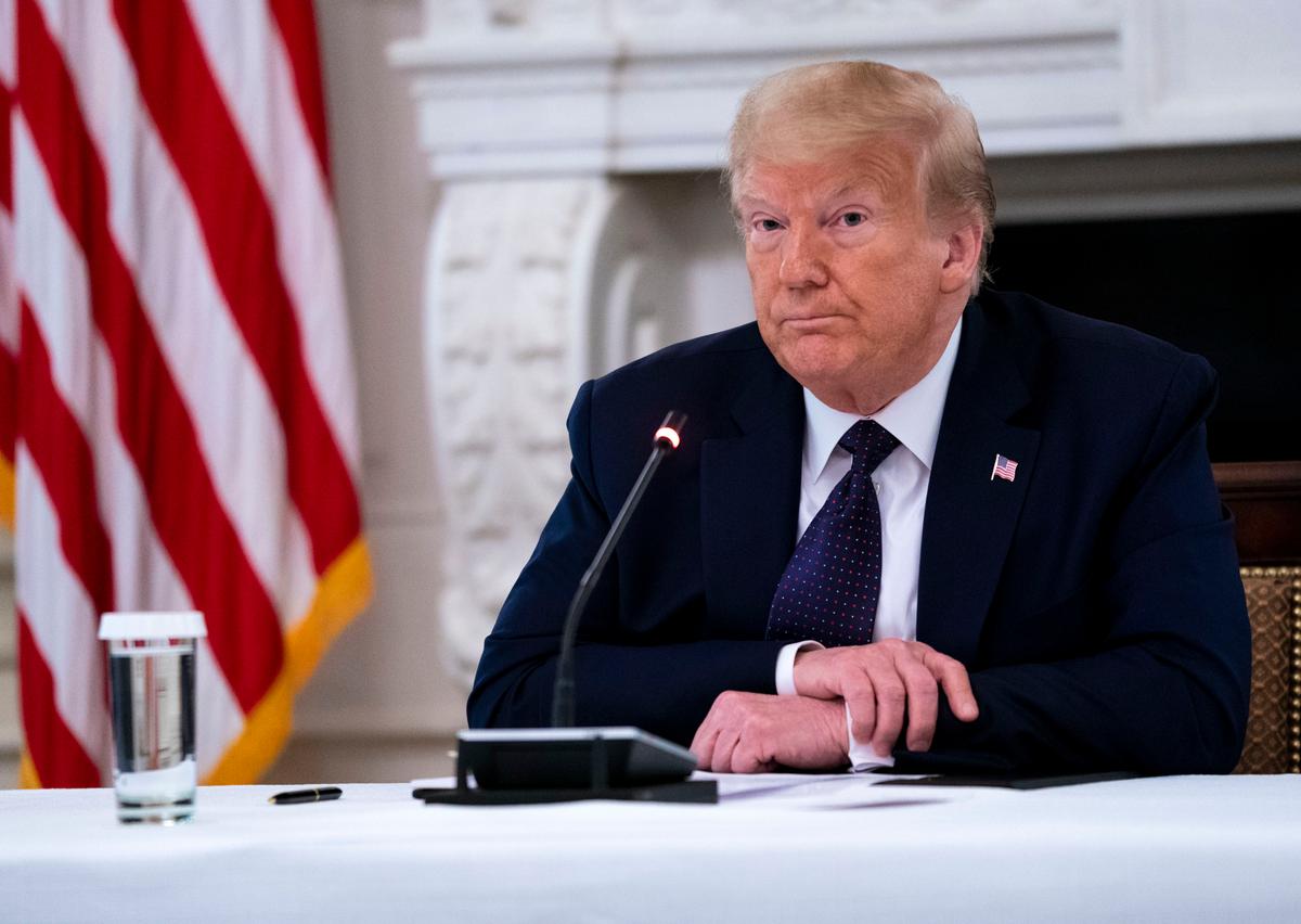 Trump Says He Does Not Support Mayors Reallocating Police Funding