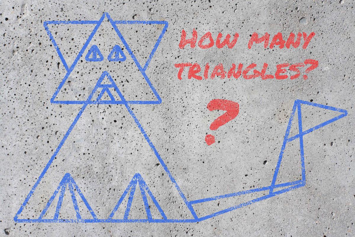 Can You Find All the Triangles in This Simple Cat Drawing? It’s Not as Simple as It Seems!