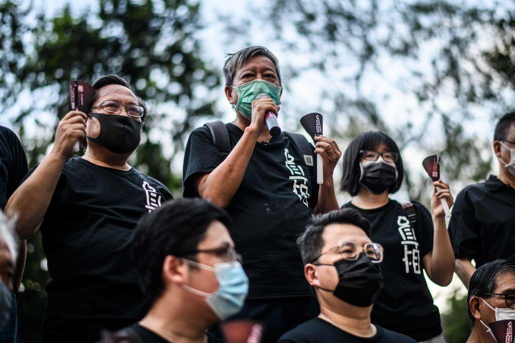 Hong Kong Police Charge 4 Prominent Activists Over Tiananmen Massacre Vigil