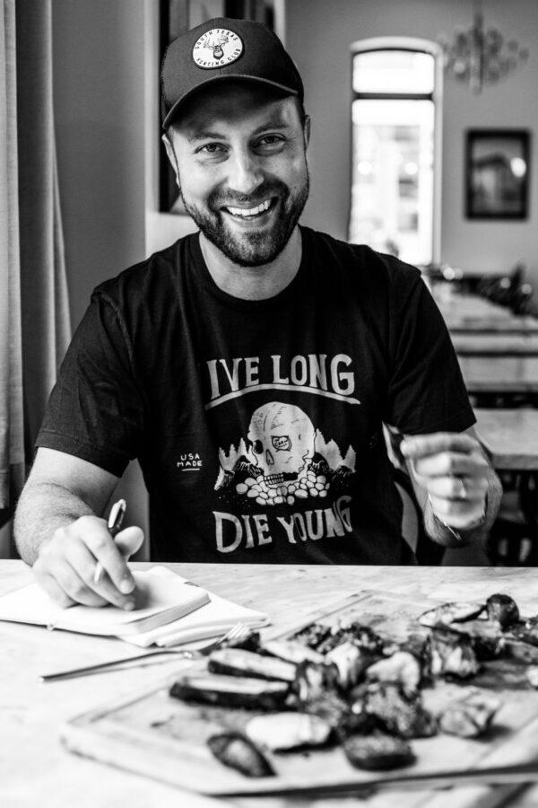 Cookbook author Matt Moore. (Andrea Behrends)