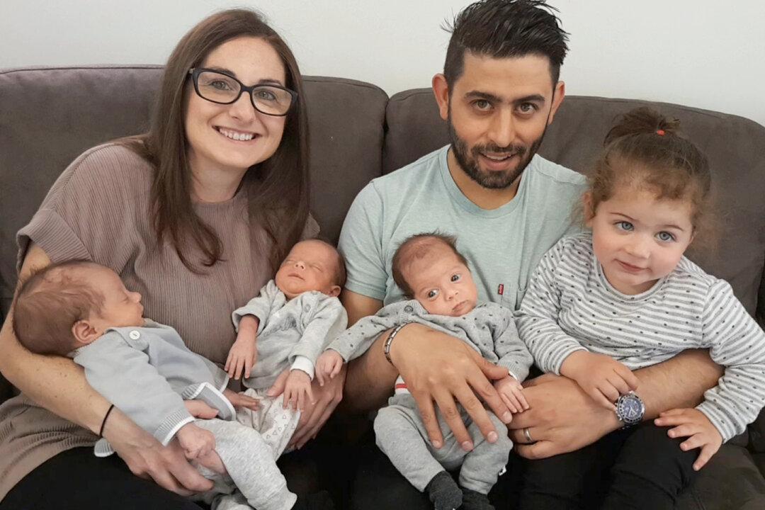 Fertility-Challenged Couple ‘Win the Lottery,’ Conceive Identical Triplets Naturally