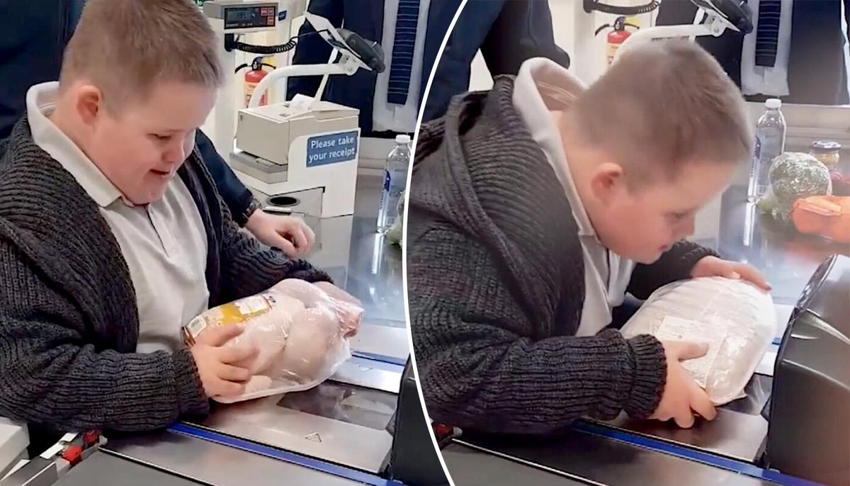 Boy With Down Syndrome Starts Using Checkout Booth at Tesco–so Manager Makes His Day