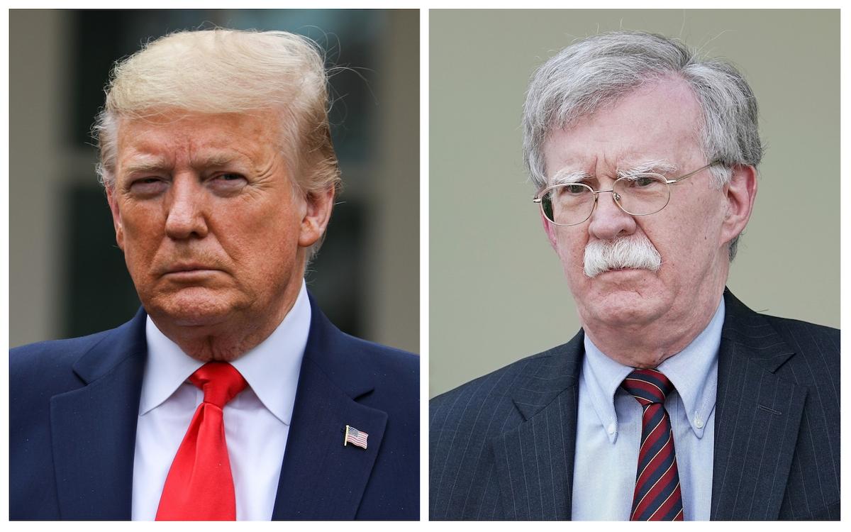 Trump Administration Sues Bolton to Block Publication of Memoir