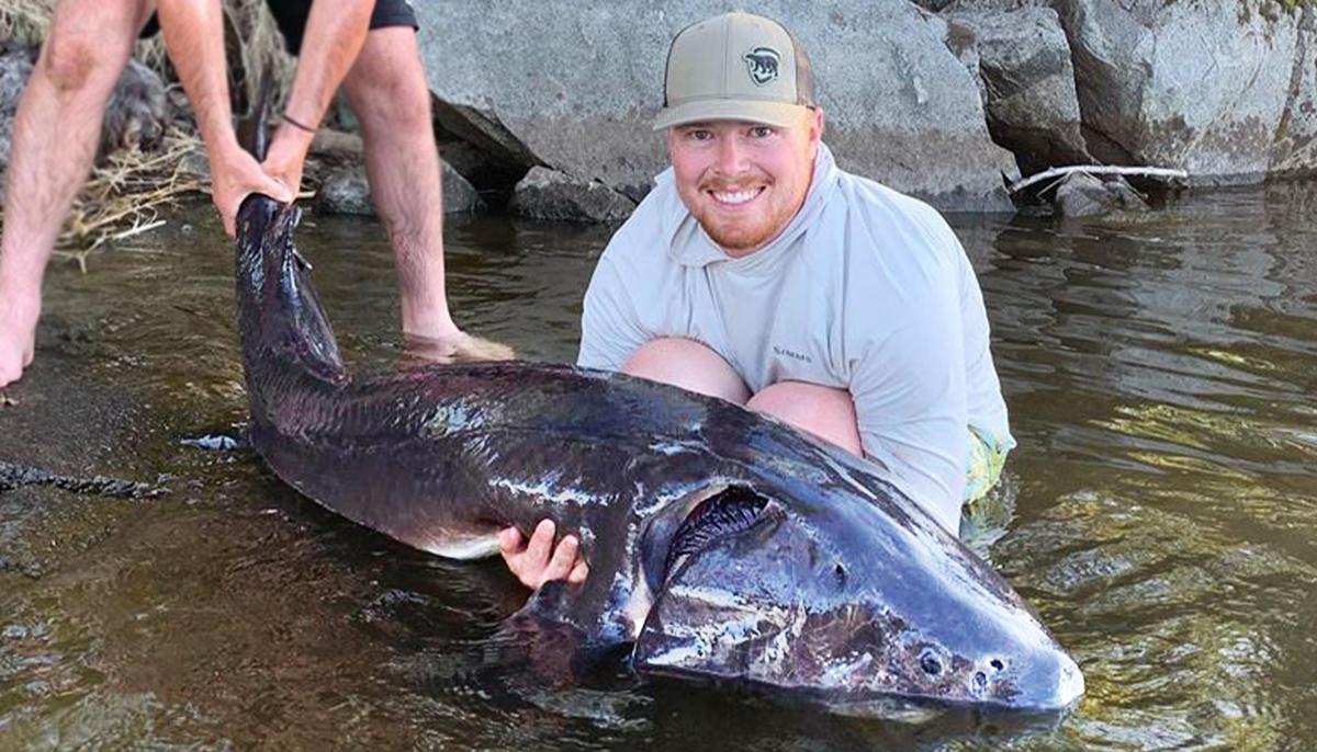 Fisherman Reels In Massive 7-Foot-Long Ontario Lake Monster: ‘My Legs Were Shaking’