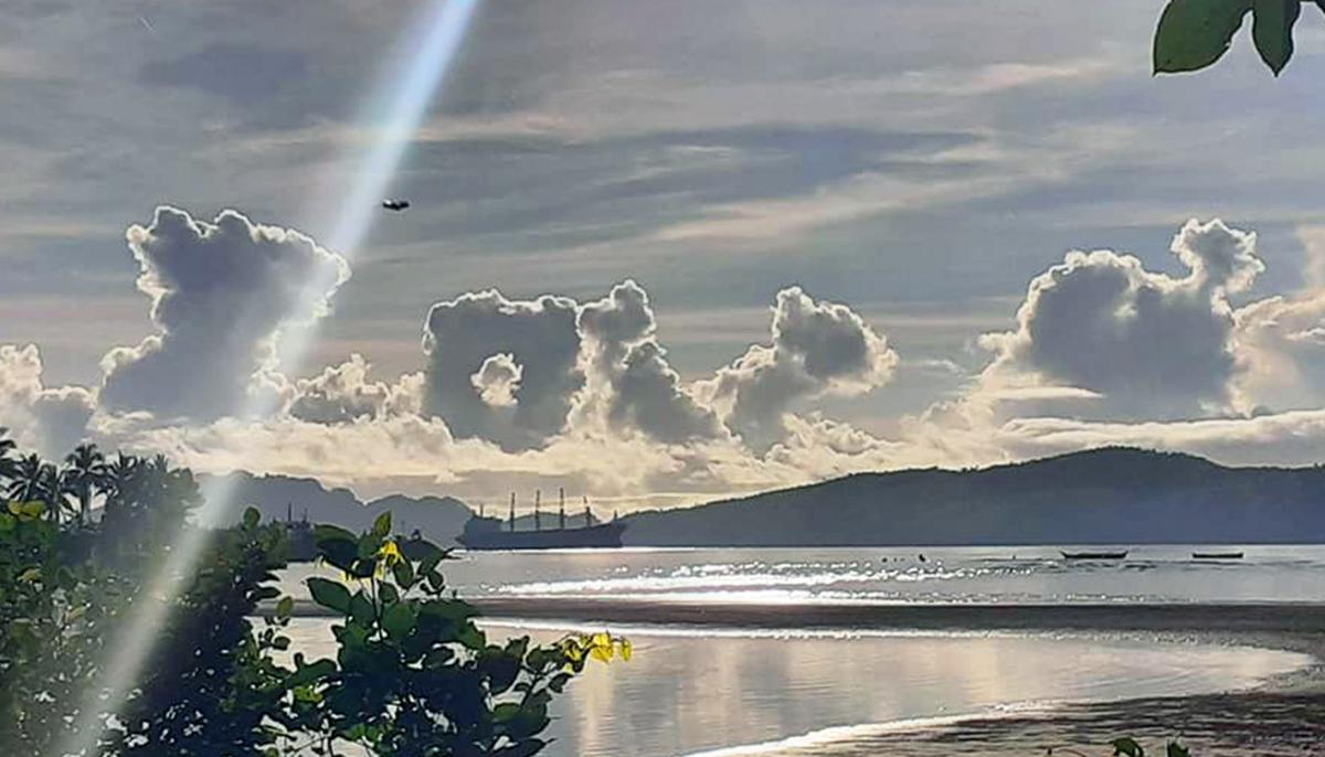 Amazing Photo of Clouds Forming the Word ‘Love’ Gives People Hope Amidst Global Crises