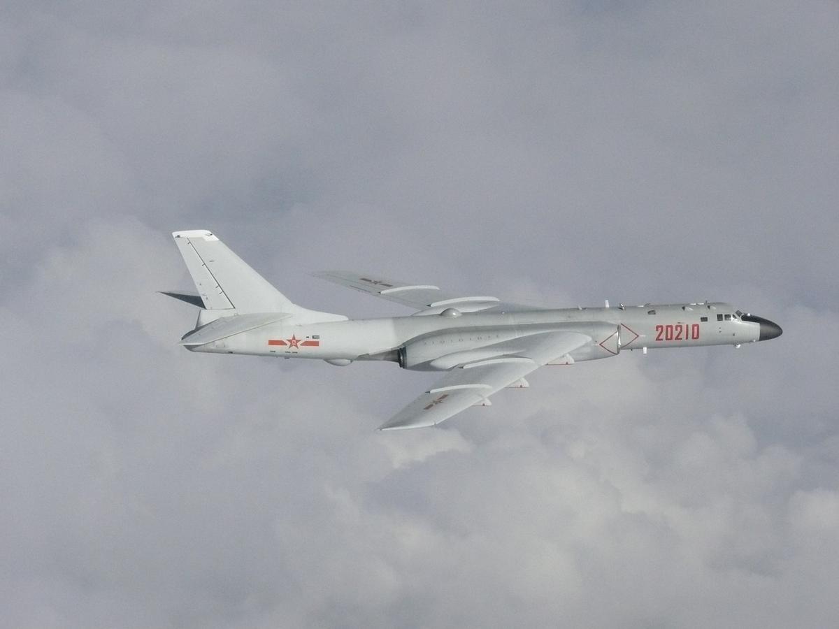 Chinese Bomber Approaches Taiwan in Latest Fly-By Near Island