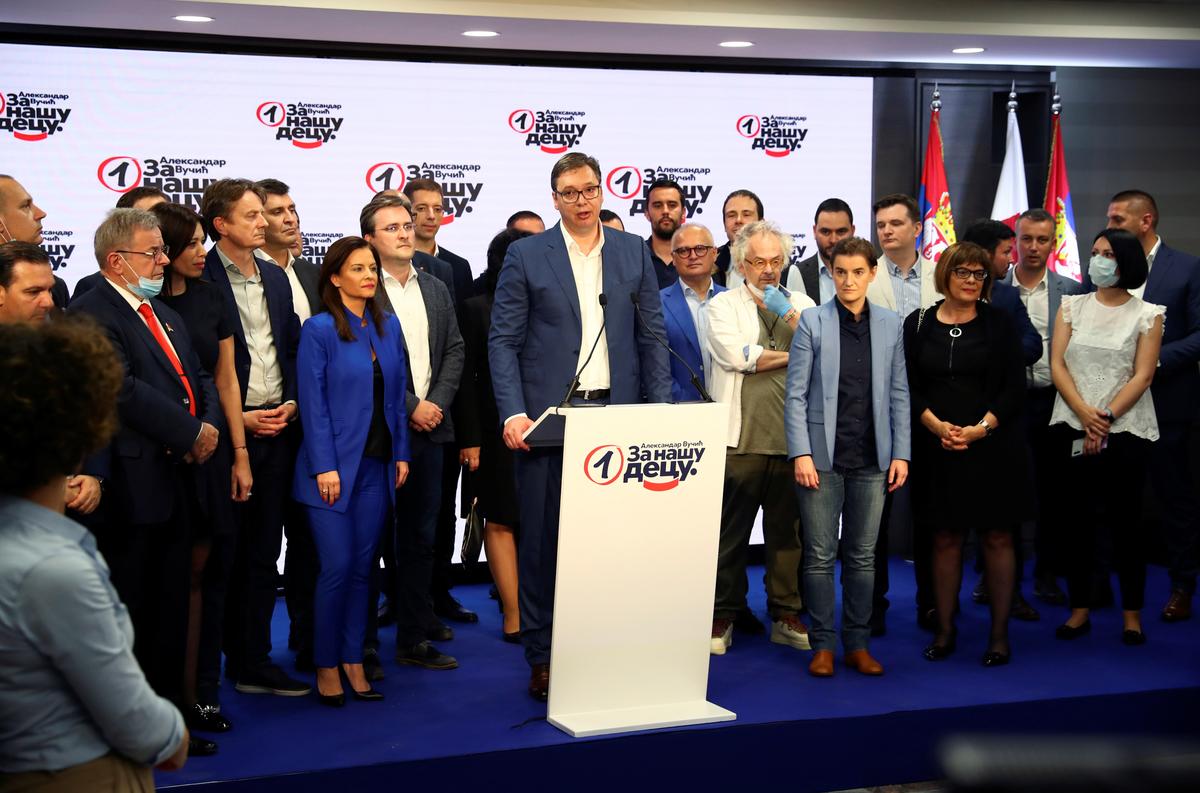 Ruling Conservative Party Claims Victory in Serbian Parliamentary Election