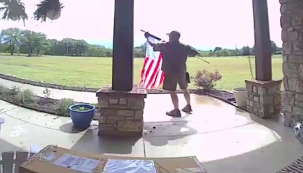 ‘Hero’ UPS Driver Untangles Client’s American Flag During Memorial Day Weekend Delivery