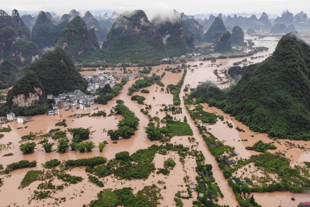 Heavy Rainfall, Flooding Submerges Regions Across China