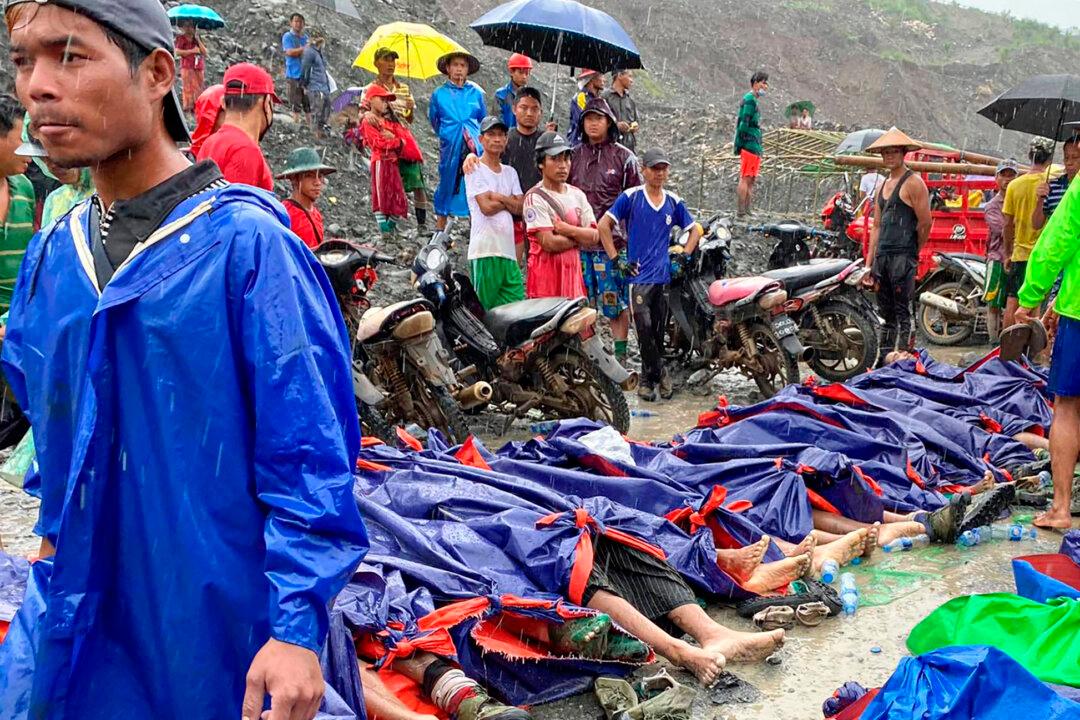 Landslide at Burma Jade Mine Kills at Least 162 People