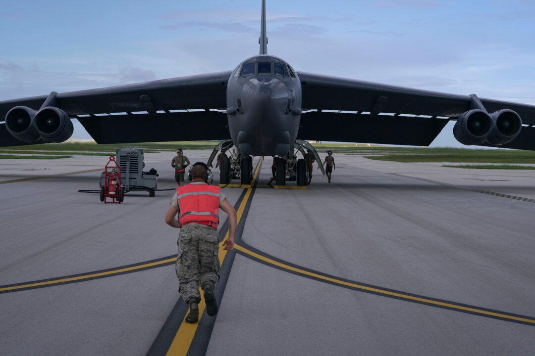 B-52 Bomber From Louisiana Joins Naval Exercises in South China Sea