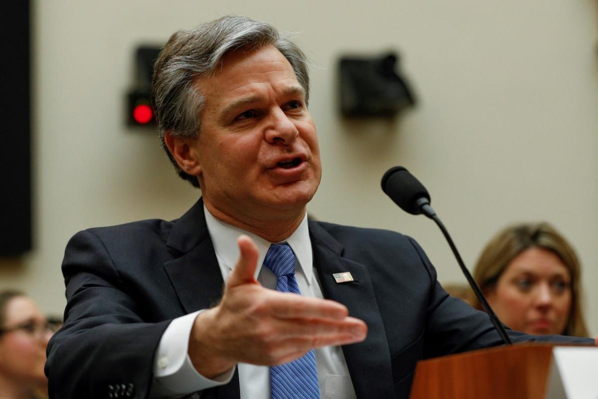 FBI Director: One New China-Related Investigation Is Opened Every 10 Hours