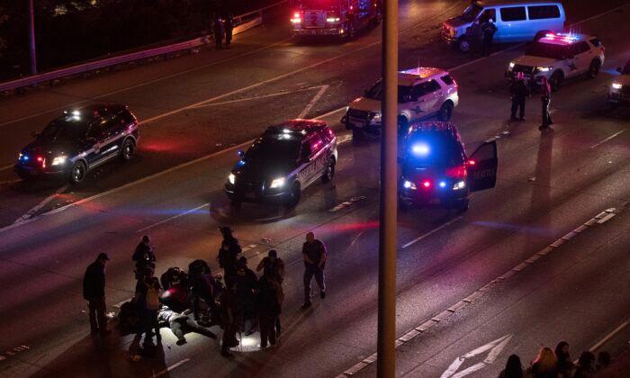 $1.2 Million Bail for Man Who Struck Protesters Blocking Highway
