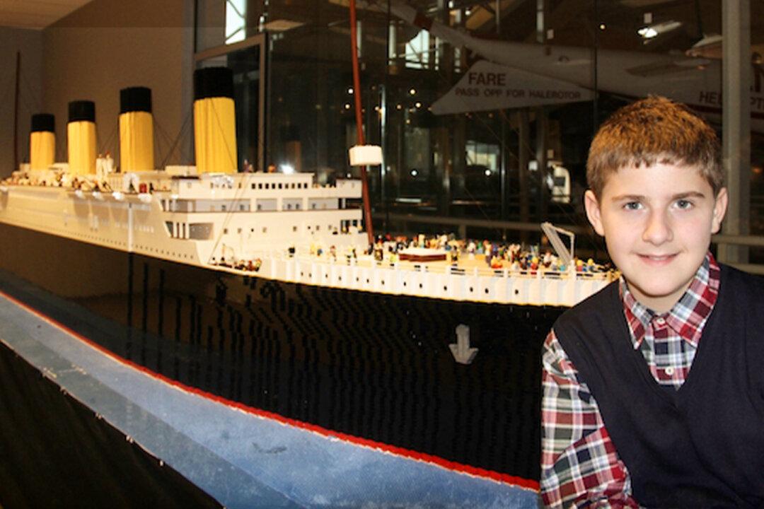 Meet the Teen With Autism Who Built the World’s Largest LEGO Titanic Replica in 11 Months
