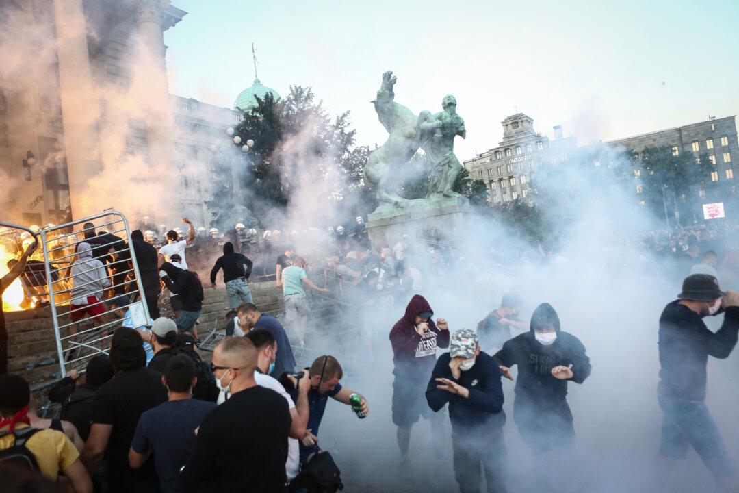 Serbia Bans Mass Gatherings After Virus Lockdown Protests