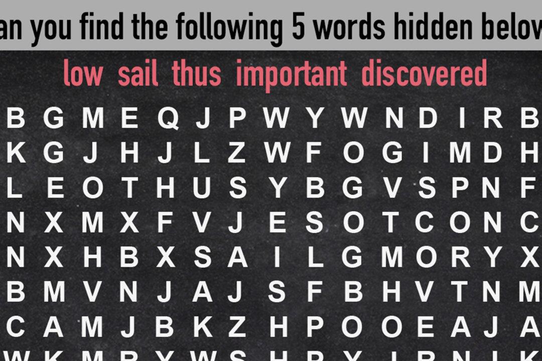 Can You Find the 5 Hidden Words in This Random-Letter Puzzle? Expert Puzzlers Only