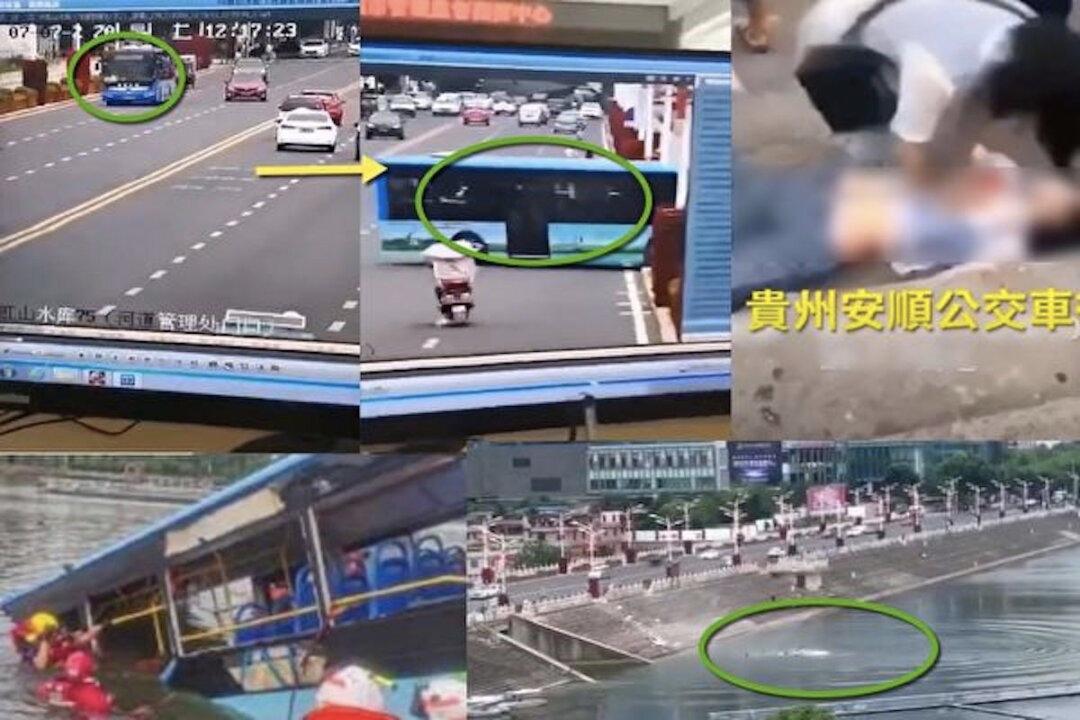 Bus Driver in China Plunges Loaded Bus Into Reservoir in Apparent Revenge Suicide