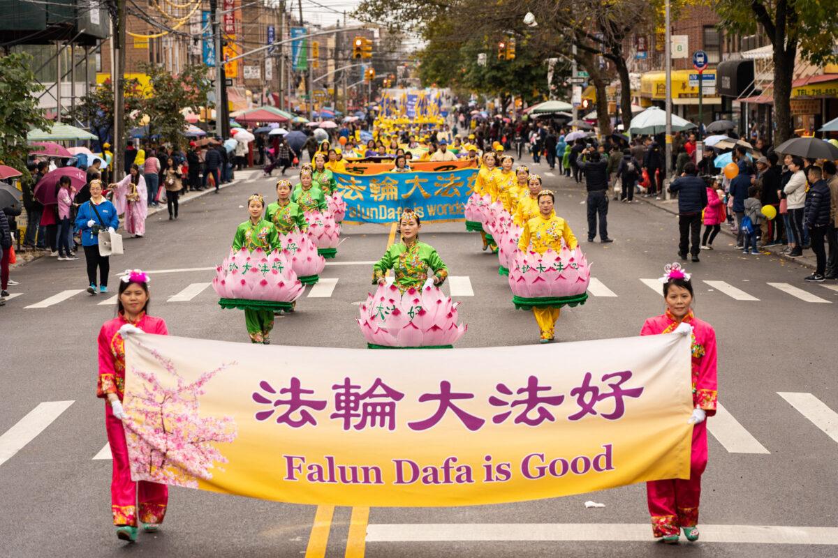 A parade in New York City on May 16, 2019. (Larry Dai/The Epoch Times)