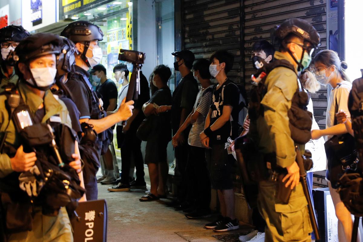 Hong Kong Protesters Gather on Anniversary of Mob Attack