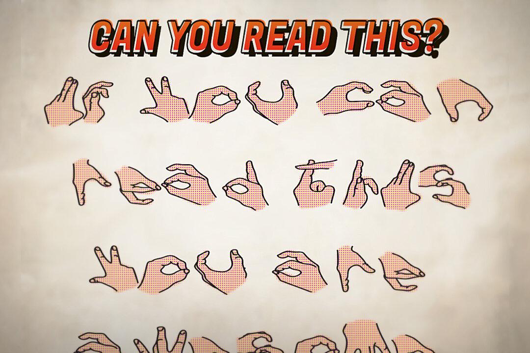 Can You Read This Hand-Sign Riddle? The Secret Message Reveals Something About You