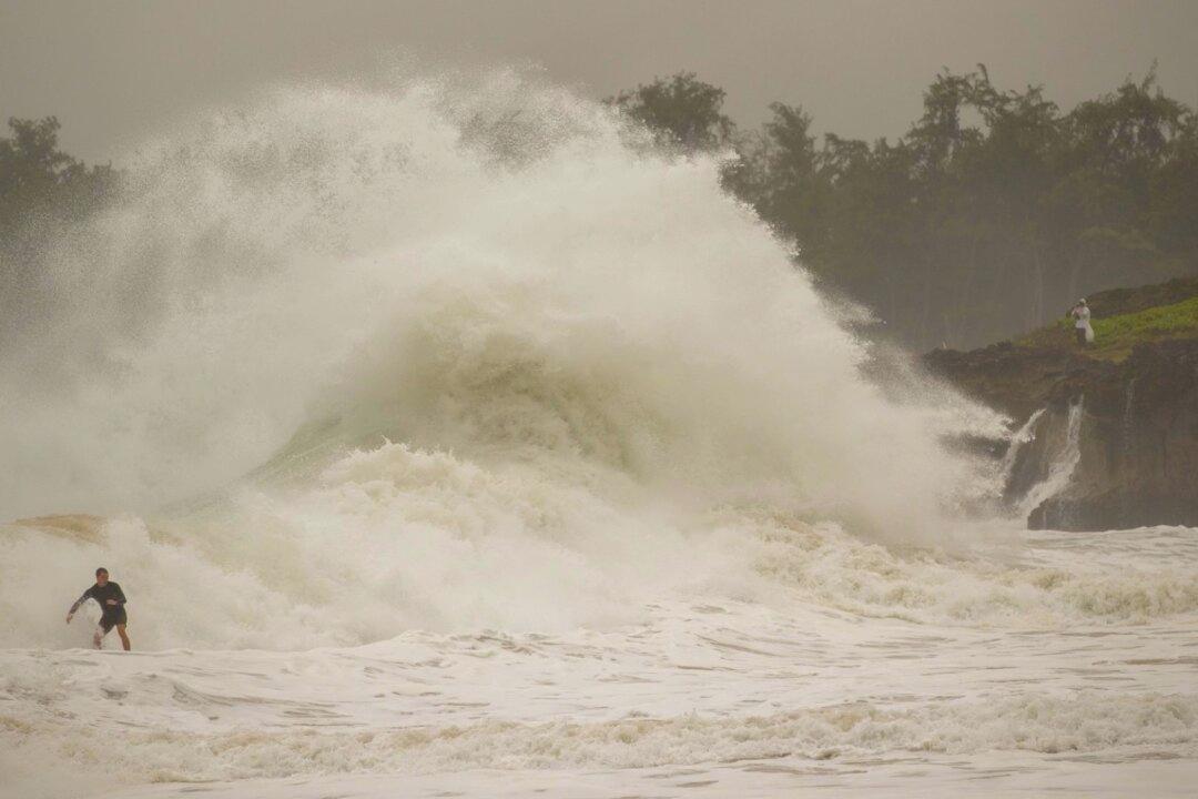 Hurricane Douglas Gains Strength; Skirts the State of Hawaii