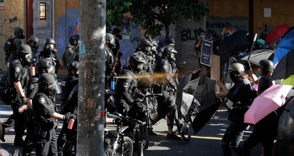 Seattle Police Release Bodycam Footage of Riots That Left 59 Officers Injured