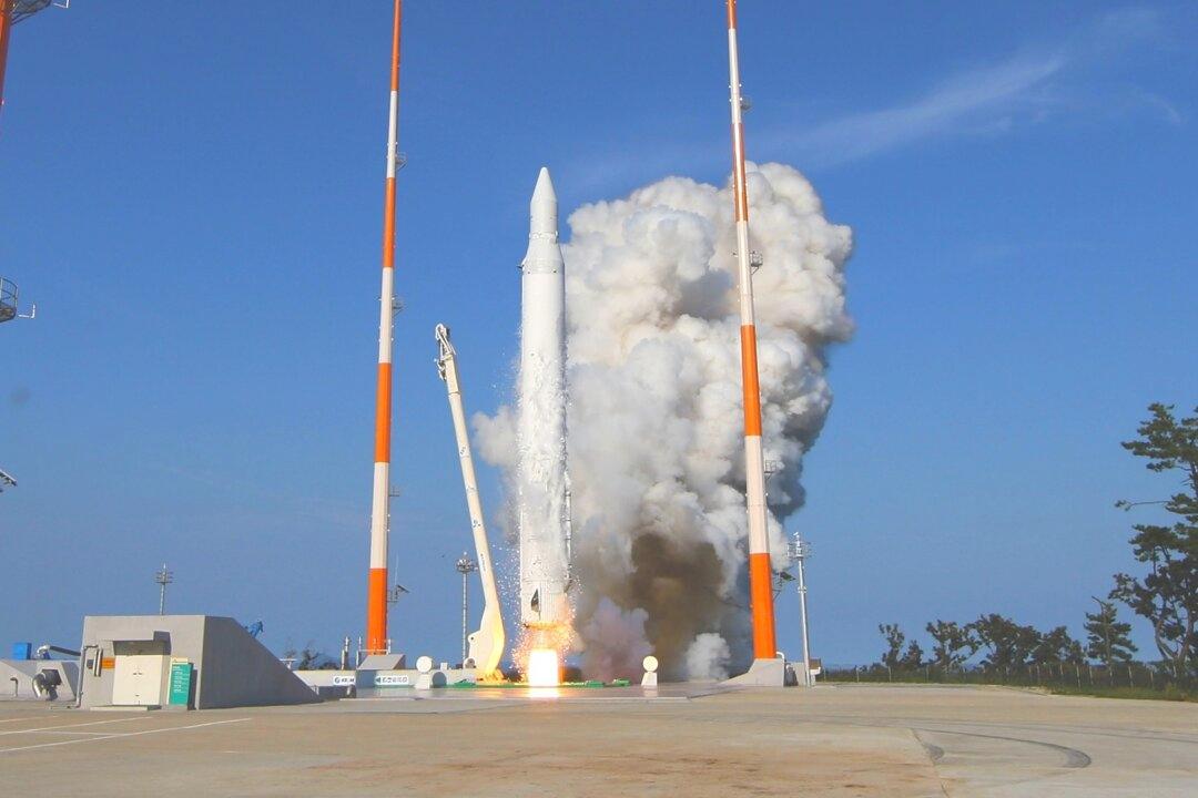 South Korea’s Military Hails Successful Launch of Solid-Fuel Rocket