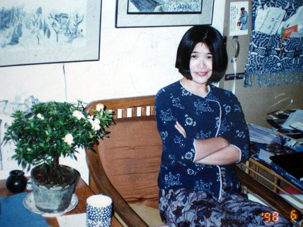 Beijing artist Ms. Xu Na. (courtesy Minghui.org)