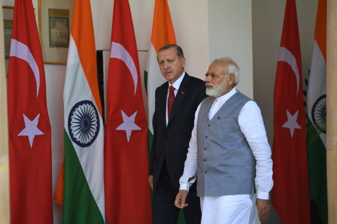 China and India Compete in Relations With Turkey and Iran
