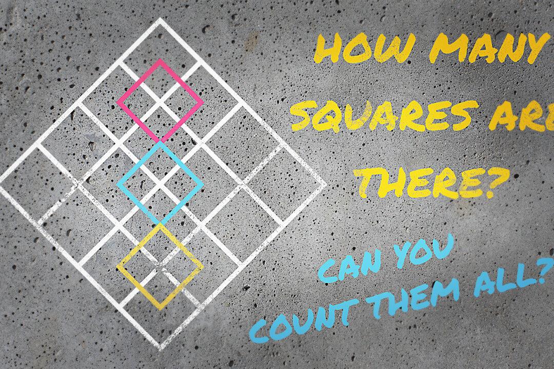 Can You Find All the Squares in This Puzzle? Only EXPERTS Can Count ALL of Them!