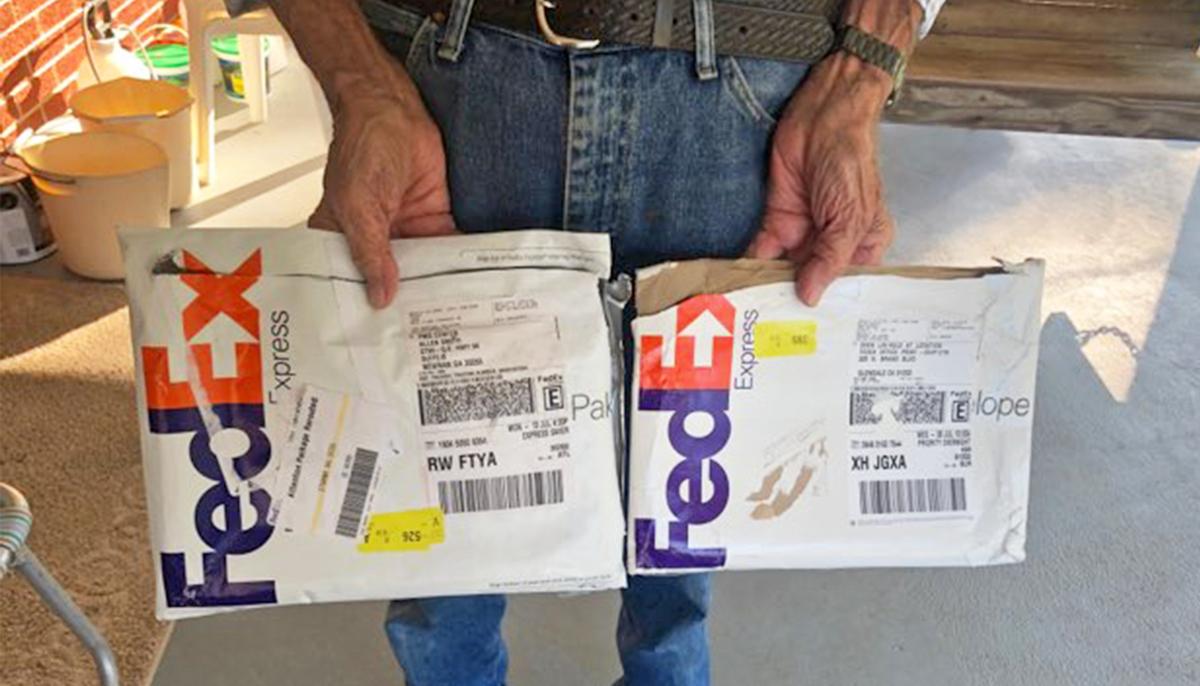 Deputy Stops FedEx in Transit After Man, 93, Mails Life Savings to Scammer
