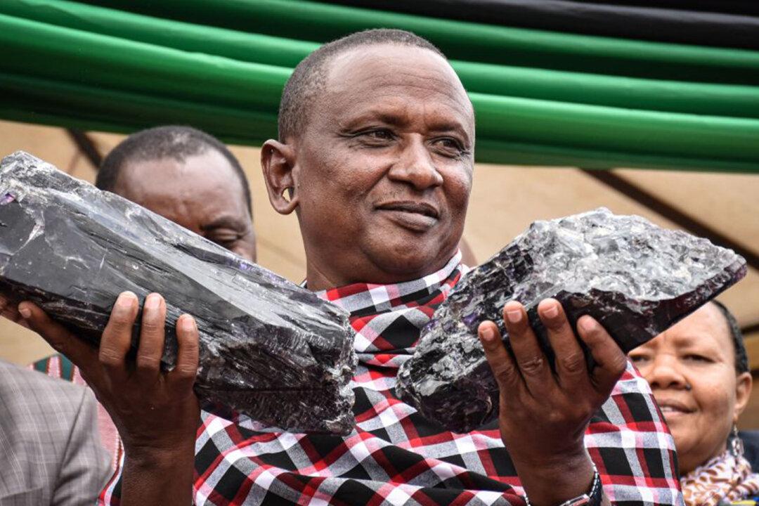African Farmer Unearths Giant Violet-Blue Tanzanite Gemstone Worth Millions ... Again!