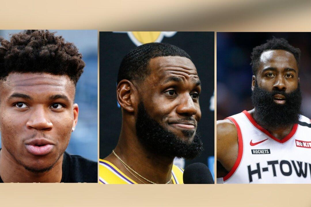 The NBA MVP Finalists: Antetokounmpo, James, and Harden