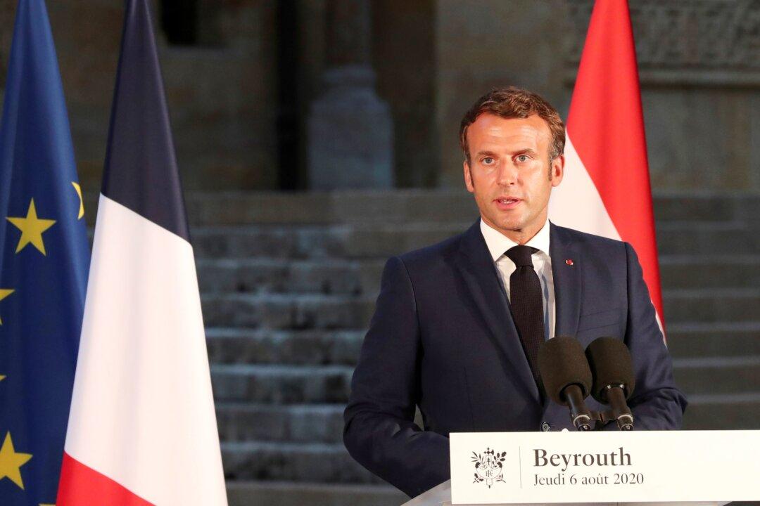 Macron to Host Fundraising Conference for Beirut as EU Conveys Solidarity