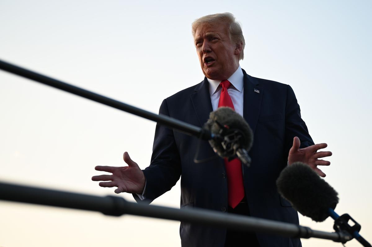 Trump: Some States May ‘Pay Nothing’ for Bolstered Unemployment