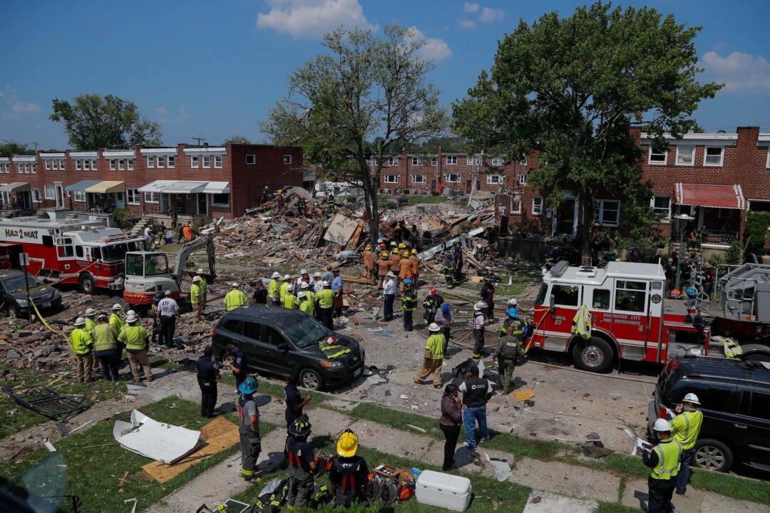 Baltimore Homes Leveled by Gas Explosion; 1 Dead, at Least 4 Hospitalized