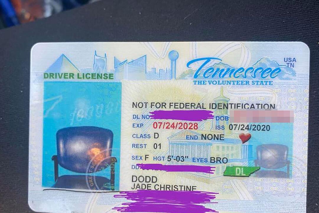 Woman Is Stunned When Her New Driver’s License Comes Back With Picture of Empty Chair
