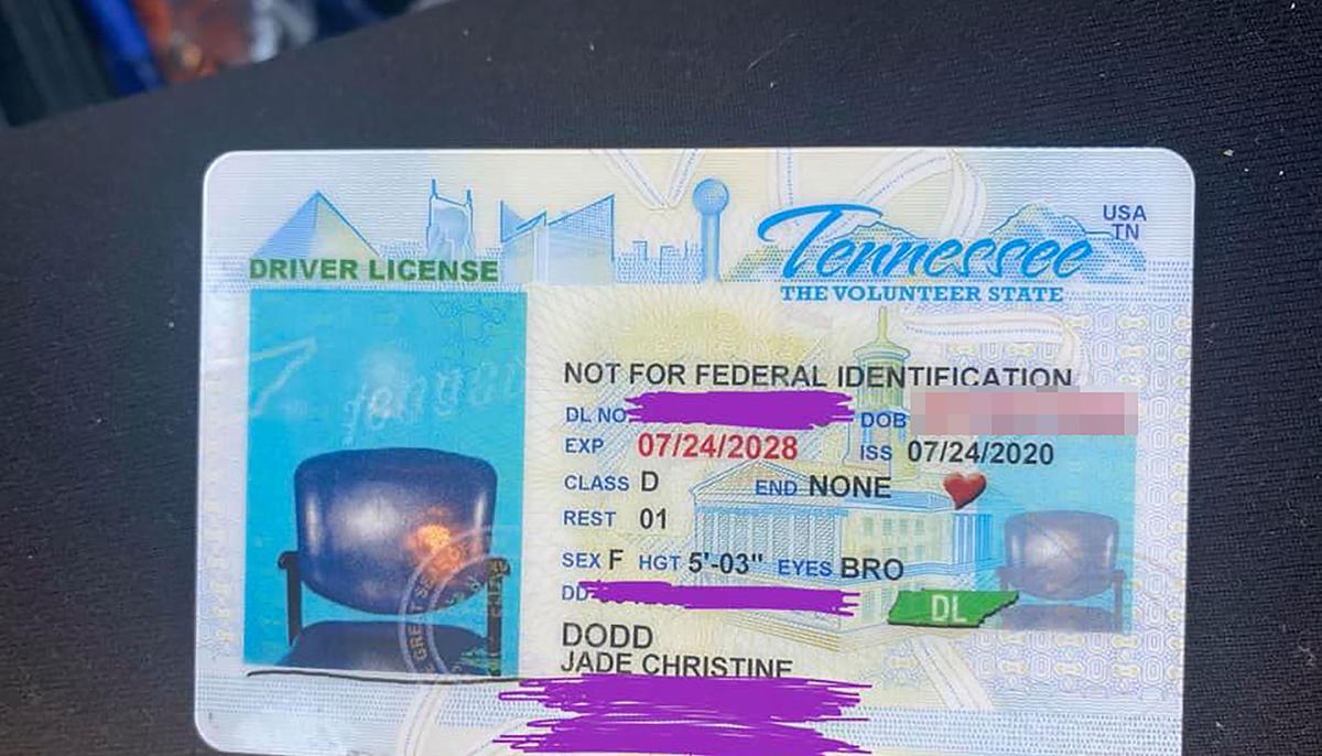 Woman Is Stunned When Her New Driver’s License Comes Back With Picture of Empty Chair