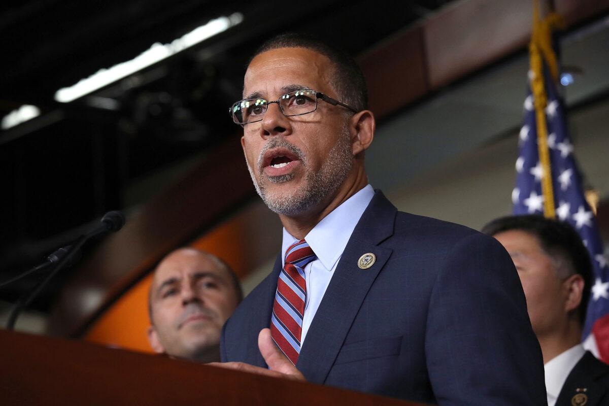 Rep. Anthony Brown (D-Md.) speaks in Washington on July 18, 2018. (Win McNamee/Getty Images)