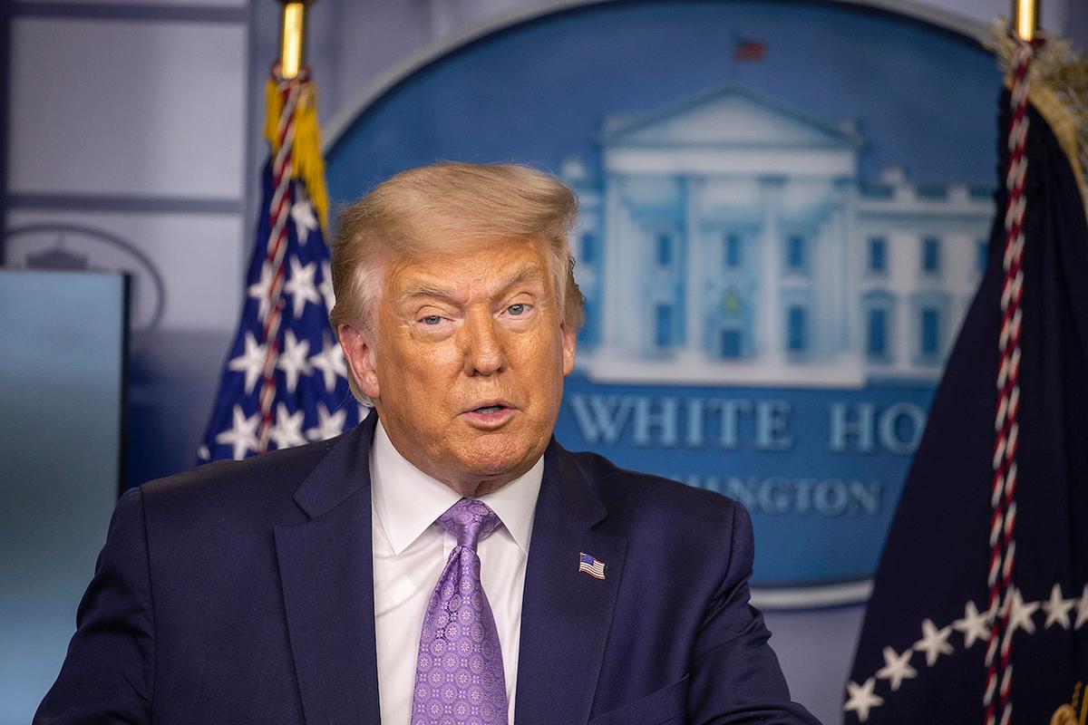 Trump Planning To Accept Republican Nomination From White House Lawn