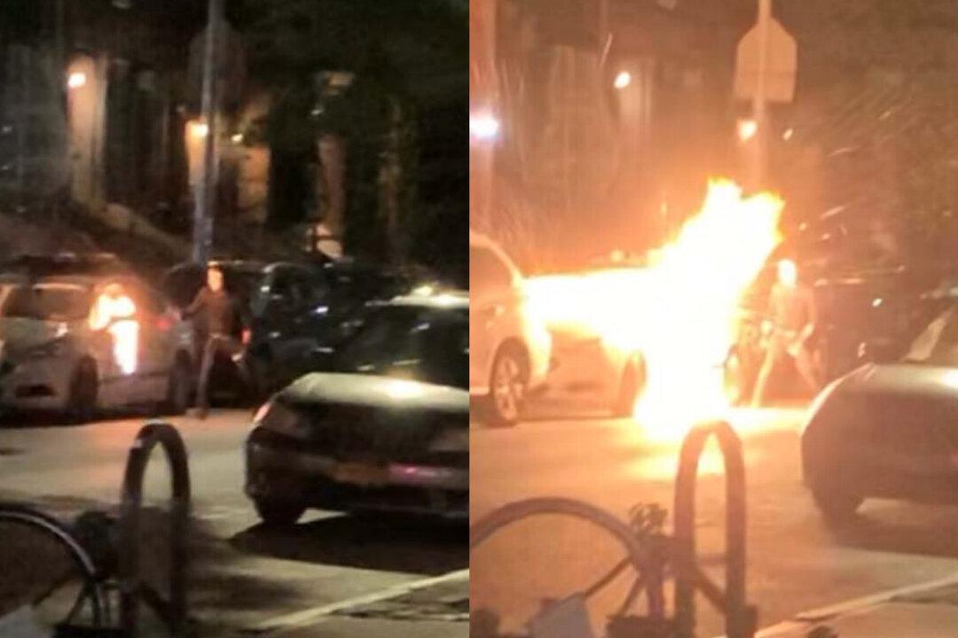 Queens Man Charged With Arson of NYPD Vehicle in Busy Manhattan Neighborhood