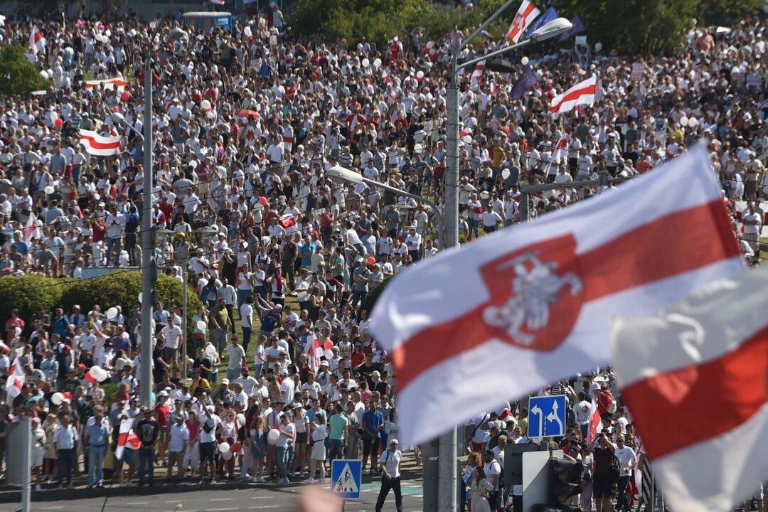 UK Rejects Belarusian Presidential Election Results, Promises Sanctions