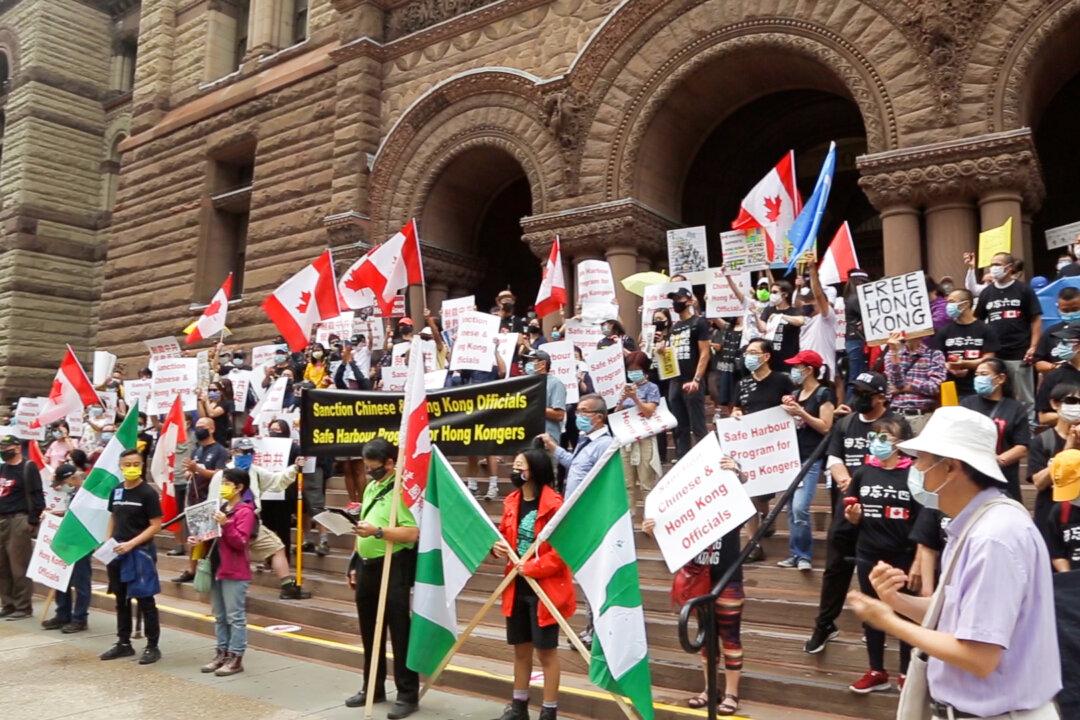Canada-Wide Rally Urges Ottawa to Protect Hong Kongers’ Freedoms and Sanction Officials