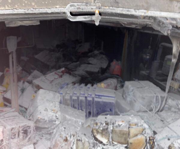 The alleged engine room of the Coralynne (Australian Federal Police).