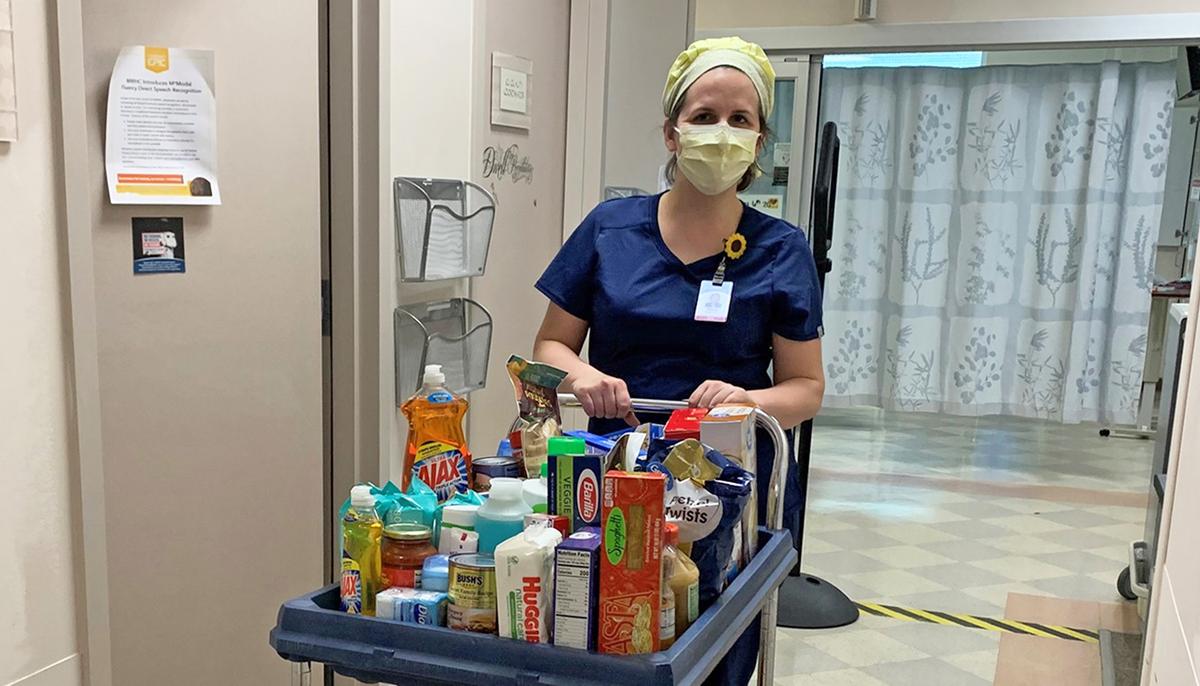 ICU Nurse Starts Free Pantry at Hospital to Help Health Care Workers in Need Amid Pandemic