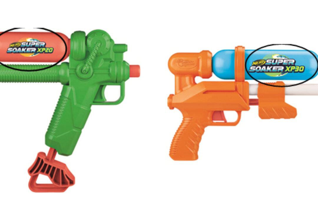 Thousands of Hasbro Water Guns Sold at Target Recalled Due to Lead