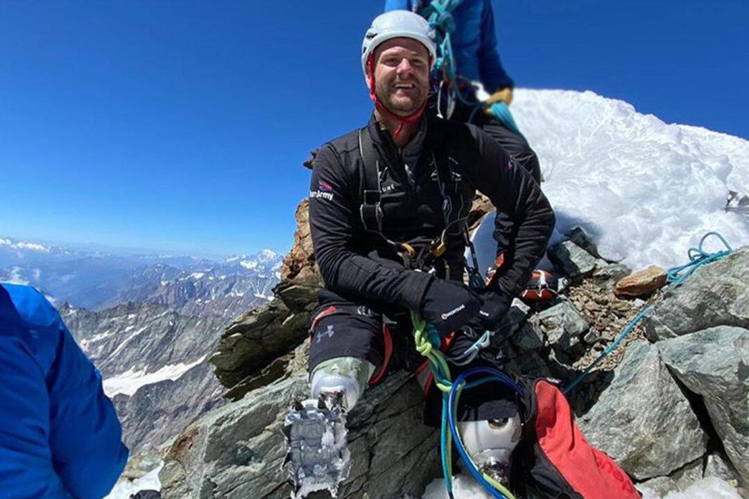 Veteran Becomes First Double Amputee to Summit the Matterhorn After Losing Legs in Iraq